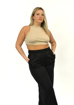 Guaja Rib Top Beige