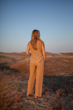 Sole Linen Beach Pants Sand