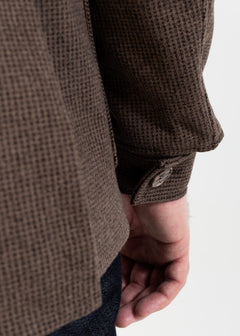 The Safari Wool Jacket  Chambray Brown