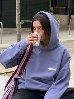 NWHR Hoodie Blue Washed