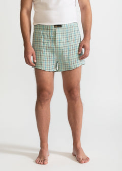 The Hemp Boxer Shorts Checkered