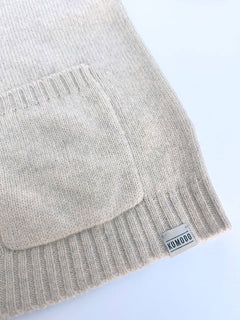 Satoshi Wool Vest Oat