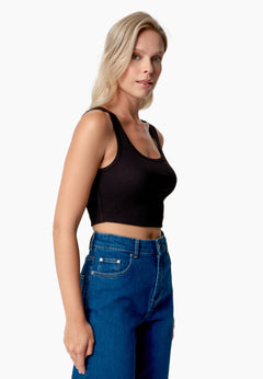 Iriss Croptop Zwart
