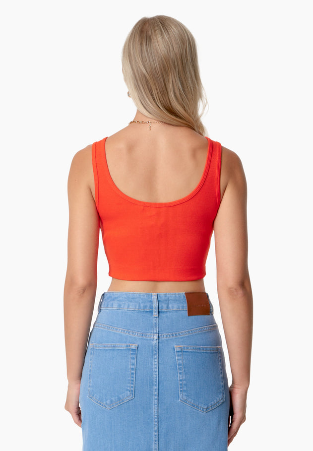 Iriss Croptop Red Hot