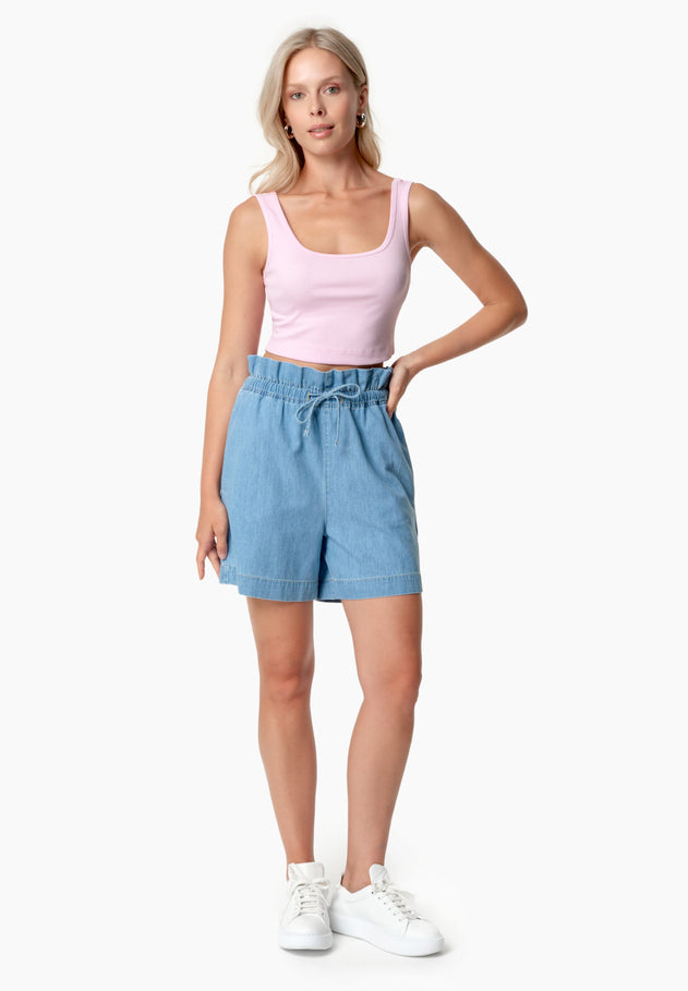 Iriss Croptop Roze