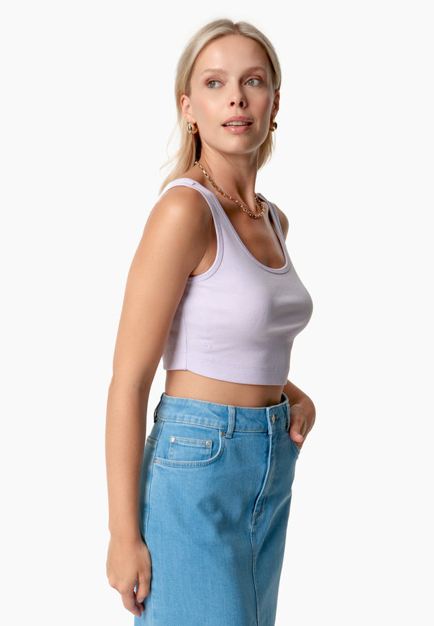 Iriss Croptop Soft Lilac