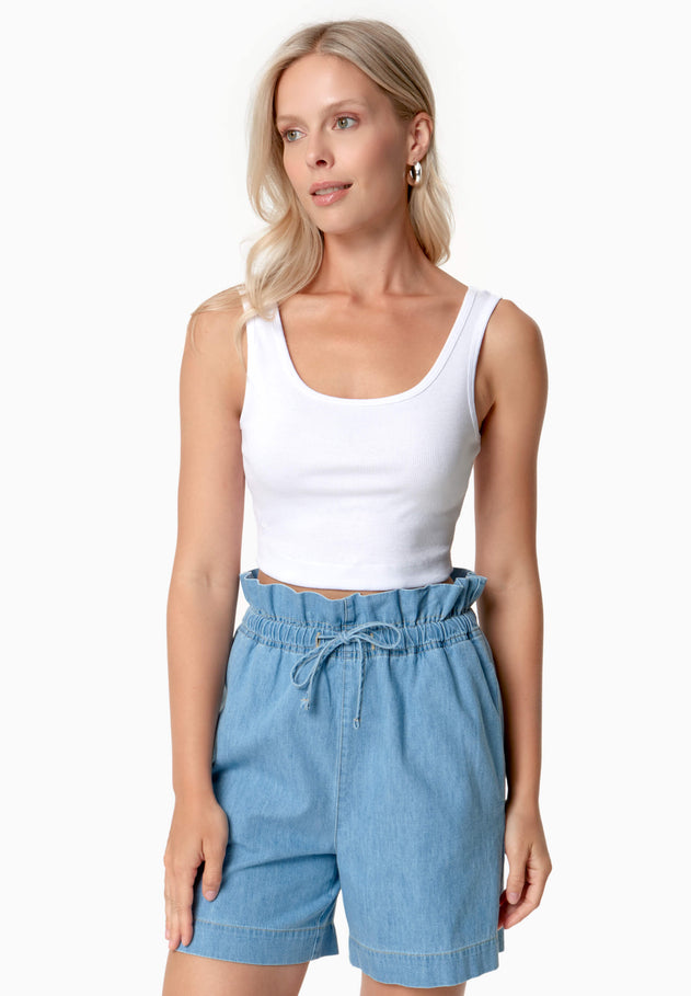 Iriss Croptop Wit