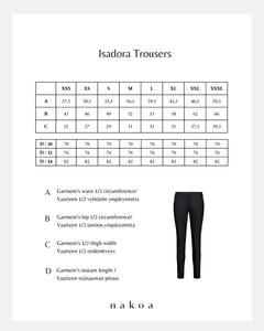 Isadora Trousers Black