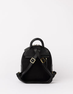 Ivy Mini Backpack Black Soft Grain Leather