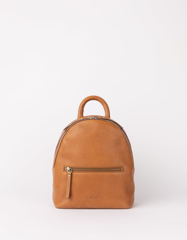 Ivy Mini Backpack Wild Oak Soft Grain Leather