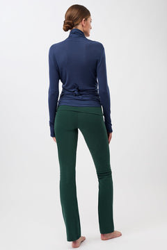 Classic Rolldown Yoga Pants Seaweed