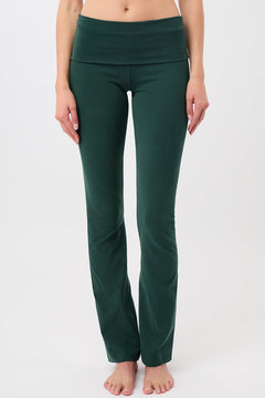 Classic Rolldown Yoga Pants Seaweed