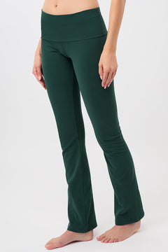 Classic Rolldown Yoga Pants Seaweed