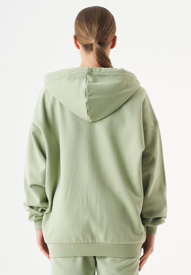 Jale Sweatvest Saliegroen