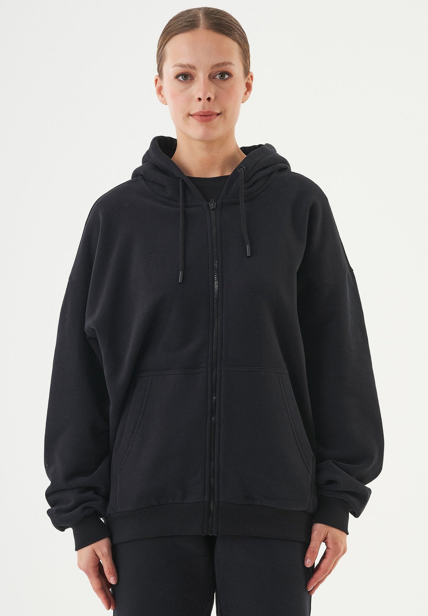 Jale Sweatvest Zwart
