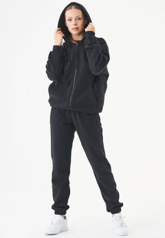 Jale Sweatvest Zwart