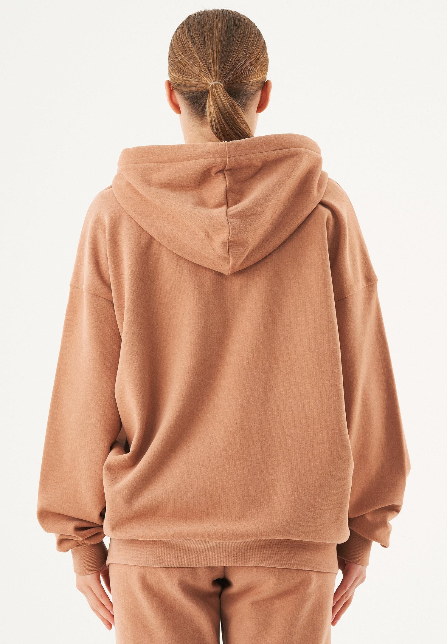 Jale Sweatvest Lichtbruin