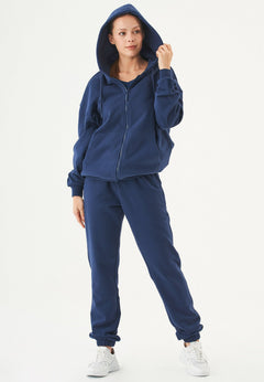 Jale Sweatvest Marineblauw