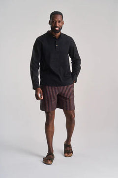 Jerry Short Bruin Gestreept