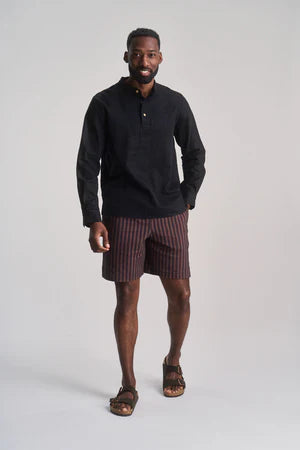Jerry Short Bruin Gestreept