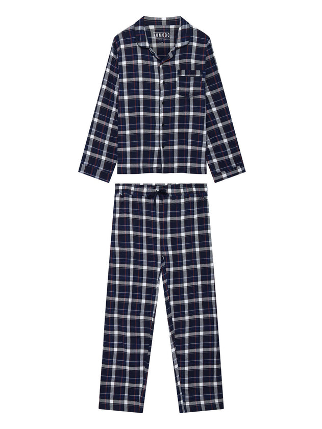 Jim Jam GOTS Organic Cotton Pyjama Set Dark Navy