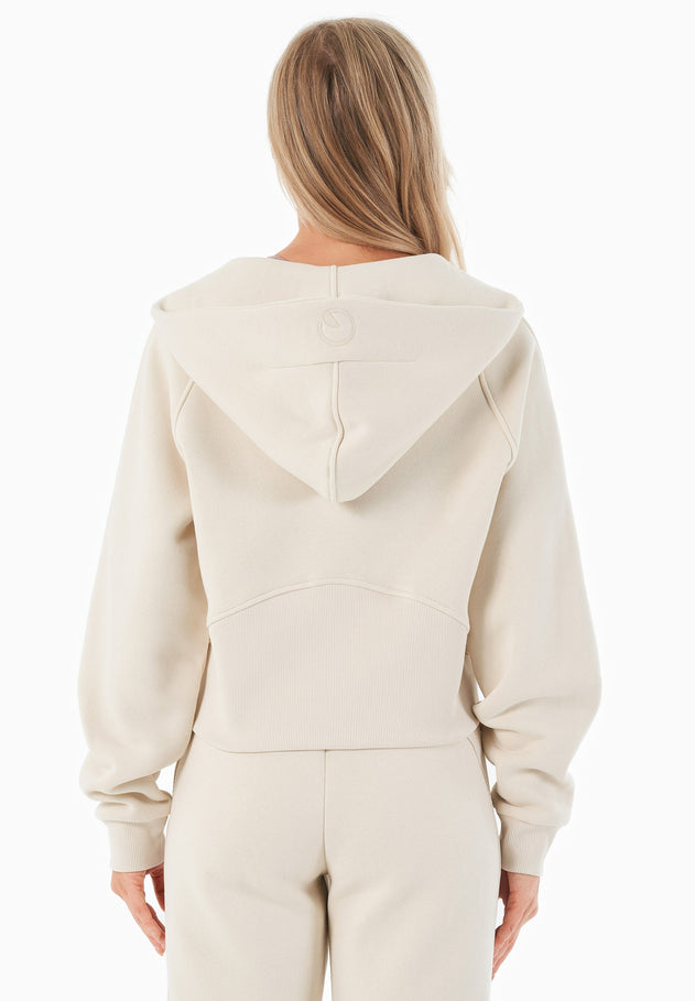 Joddy Zip-Hoodie Off White