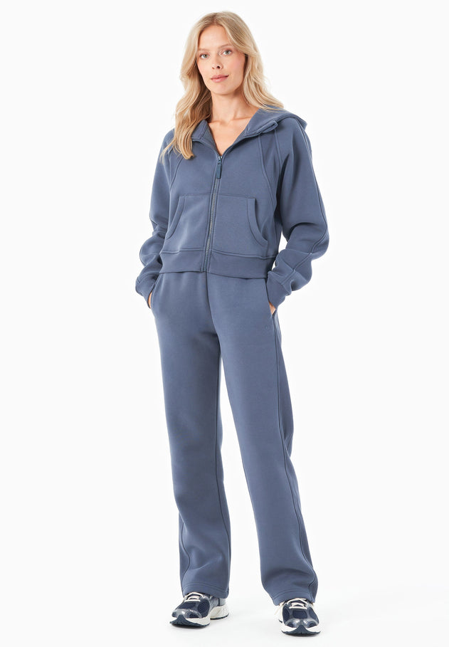 Joddy Zip-Hoodie Soft Indigo Blue