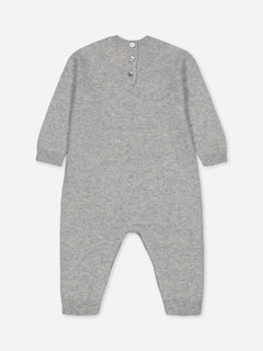 Baby's Cashmere Jumpsuit Grey