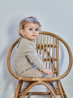 Baby's Cashmere Jumpsuit Beige