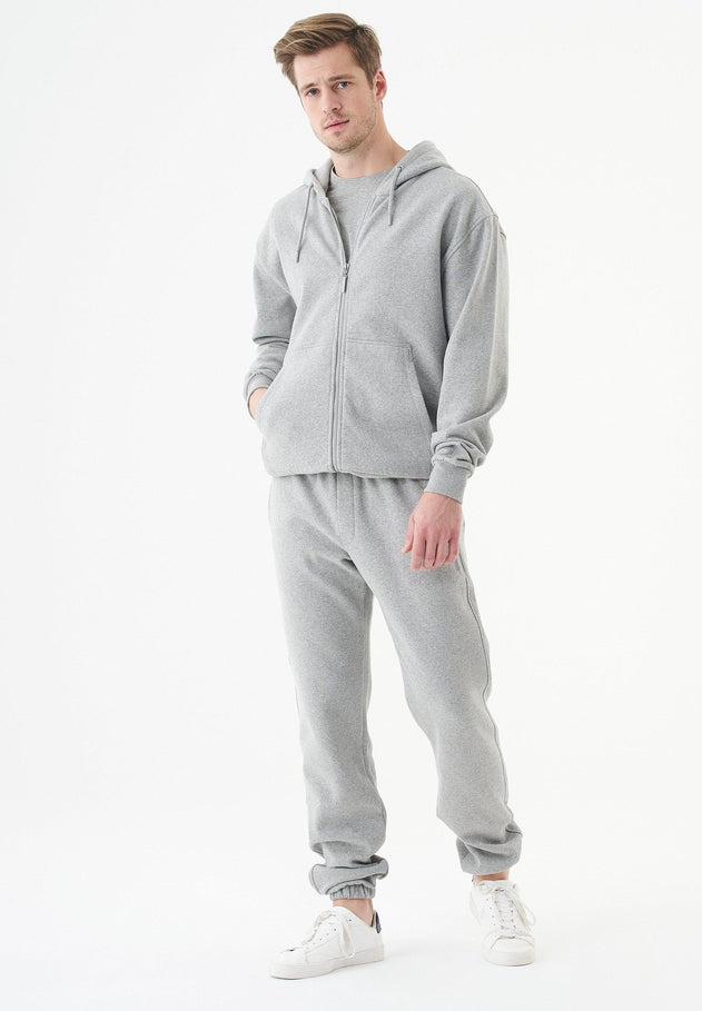 Pars Joggingbroek Grijs melange