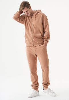 Pars Soft Touch Organic Cotton Sweatpants Light Brown