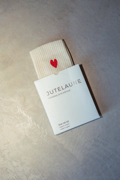 Heart Socks Red