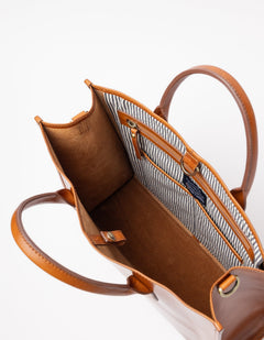 Jackie Tas Cognac Bruin