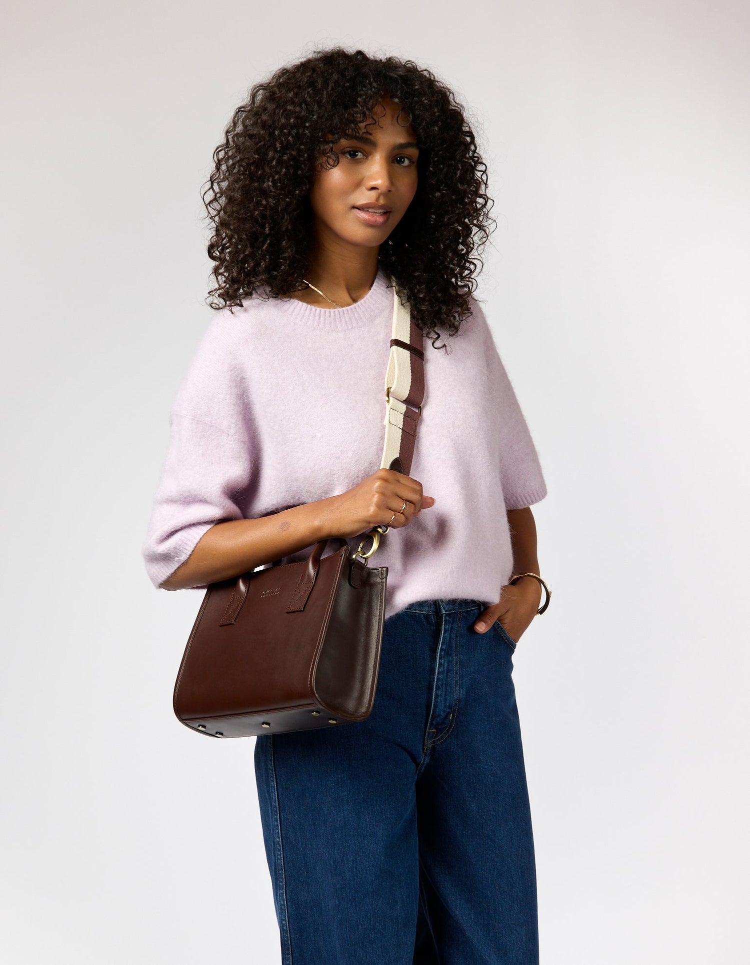 Jackie Tasriem Midi Chocoladebruin