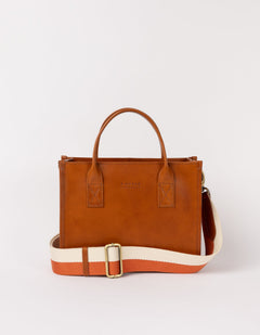 Jackie Midi Tas Cognac