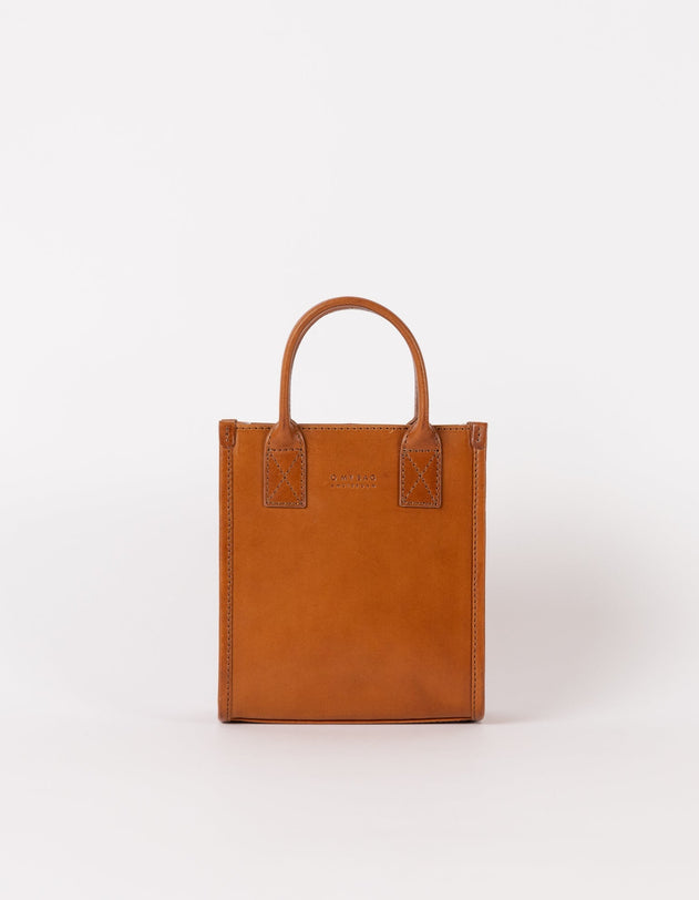 Jackie Mini Tas Cognac