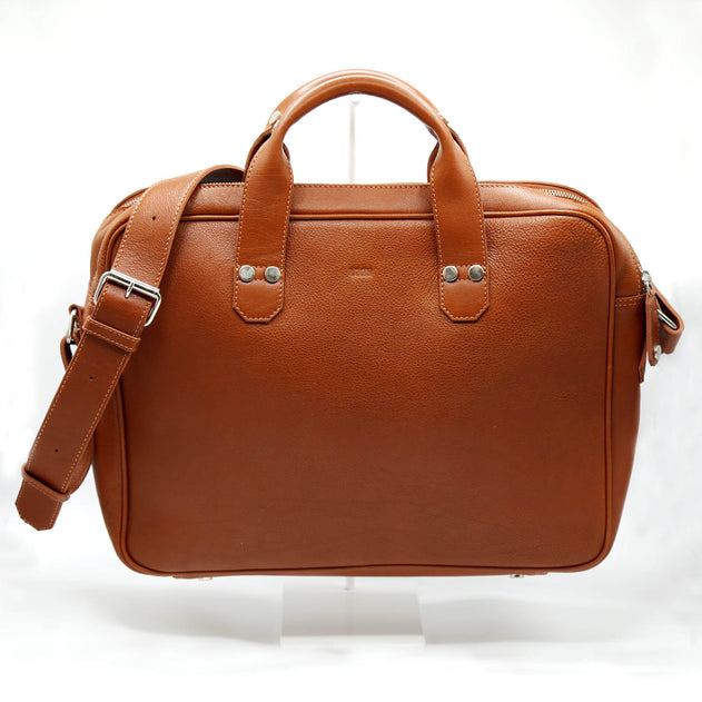 Jouko Computer Bag Cognac