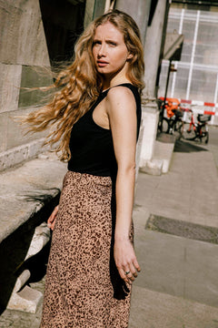 Iris Skirt Leopard