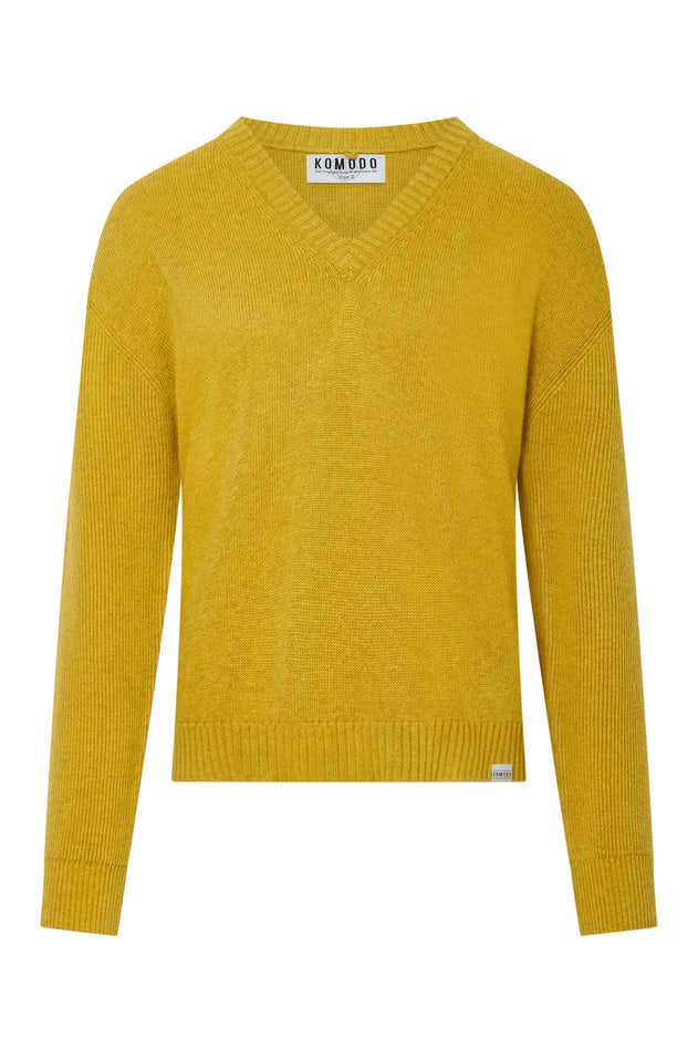 Wonder Wool Blend Jumper Mustard