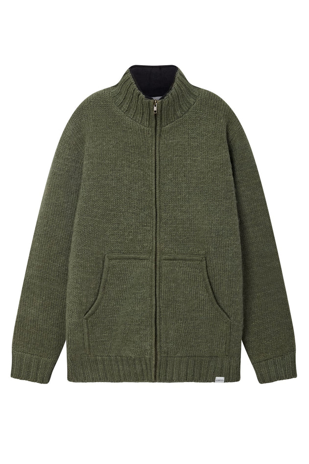 Bunji Wool Jacket Khaki