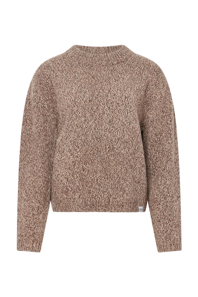 Yara Merino Wool Jumper Biscuit