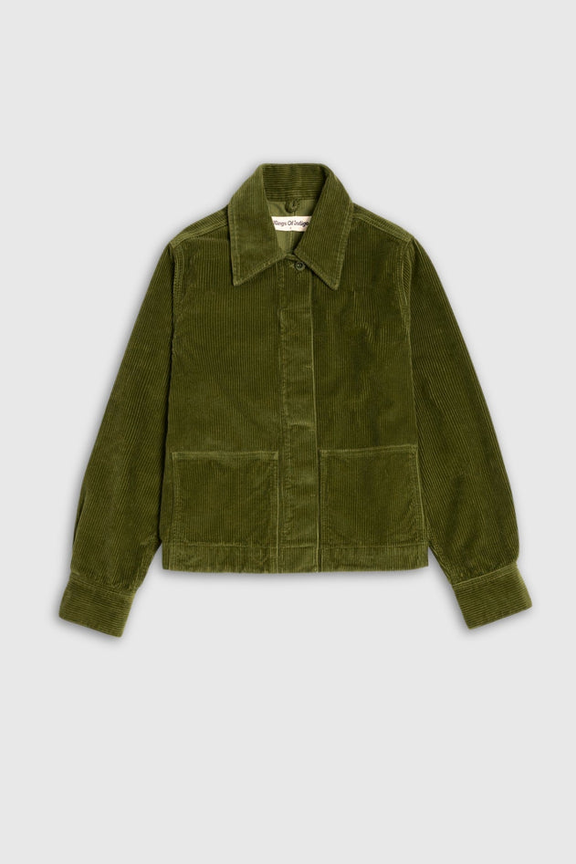 Ota Corduroy Jacket Burnt Olive Green