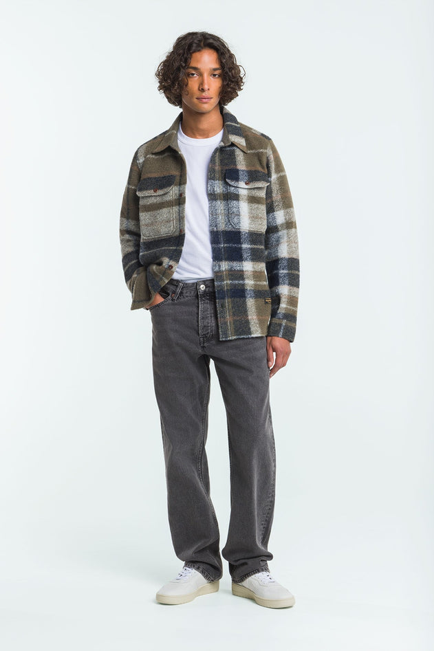 Roy Men's Jeans Holo Grey Worn