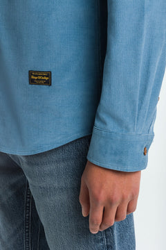 Enda Pocket Shirt Coronet Blue