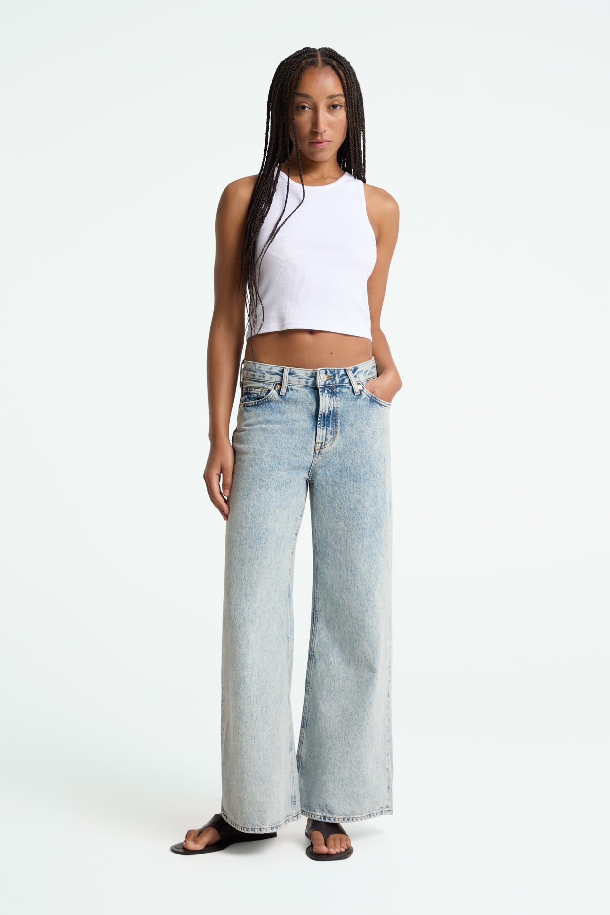 Tiy Reef Marble Jeans Blue