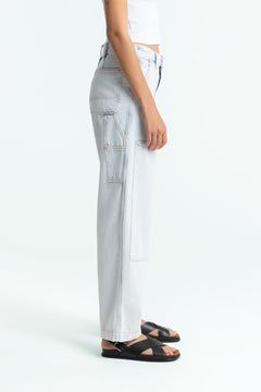 Leyda Balloon Jeans Chase Super Light Marble