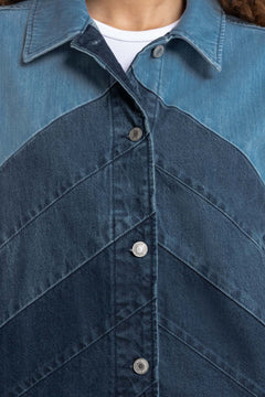 Birgitte Denim Jacket Paneling