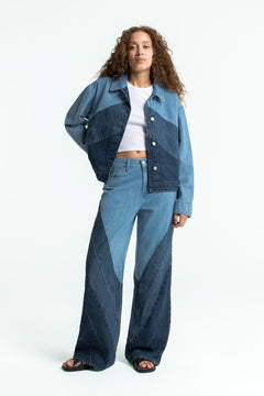 Birgitte Denim Jacket Paneling