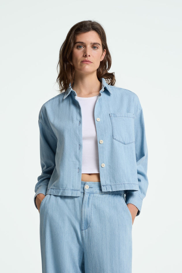 Quinn Button-Up Shirt Alabama Super Light