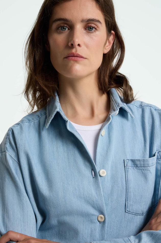 Quinn Button-Up Shirt Alabama Super Light